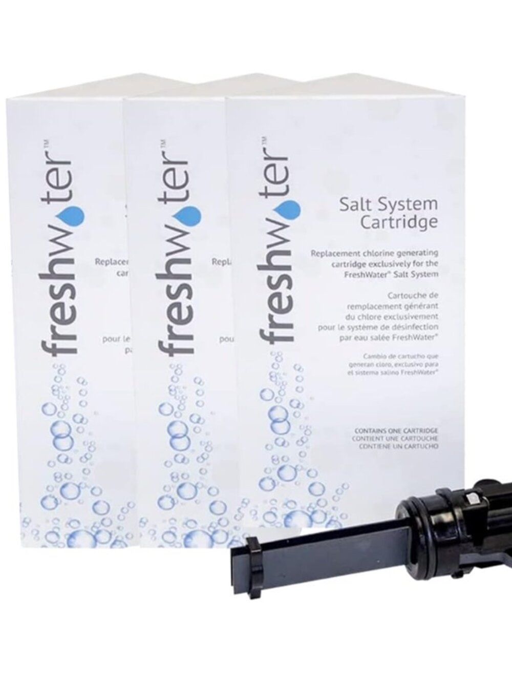 Freshwater Salt System Replacement Cartridge Hot Tub Filter Element (3 Pack)